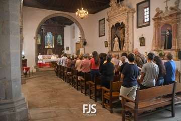 Misa y procesión de San Francisco en Telde/Francisco Javier Santana y Antonio Alí.